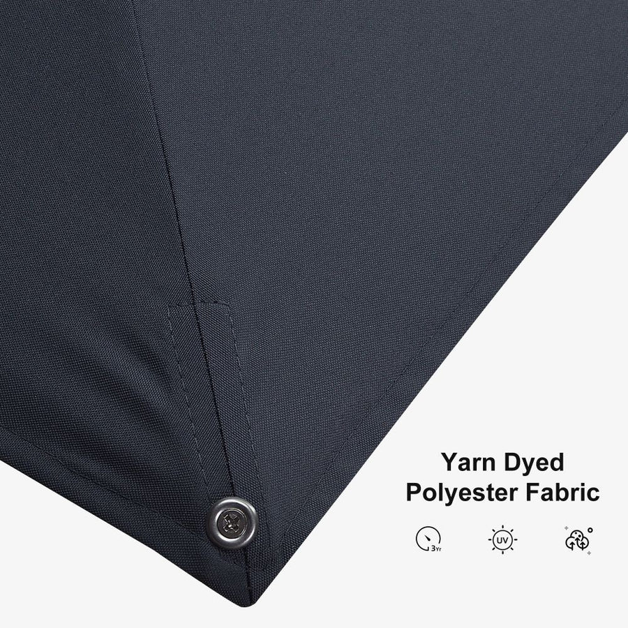 PURPLE LEAF LED Economical Patio Umbrellas Outdoor Umbrella with Lights