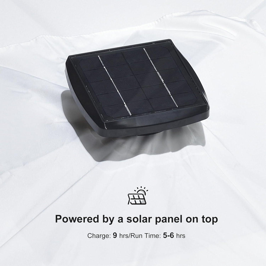 PURPLE LEAF LED Economical Patio Umbrellas Outdoor Umbrella with Lights