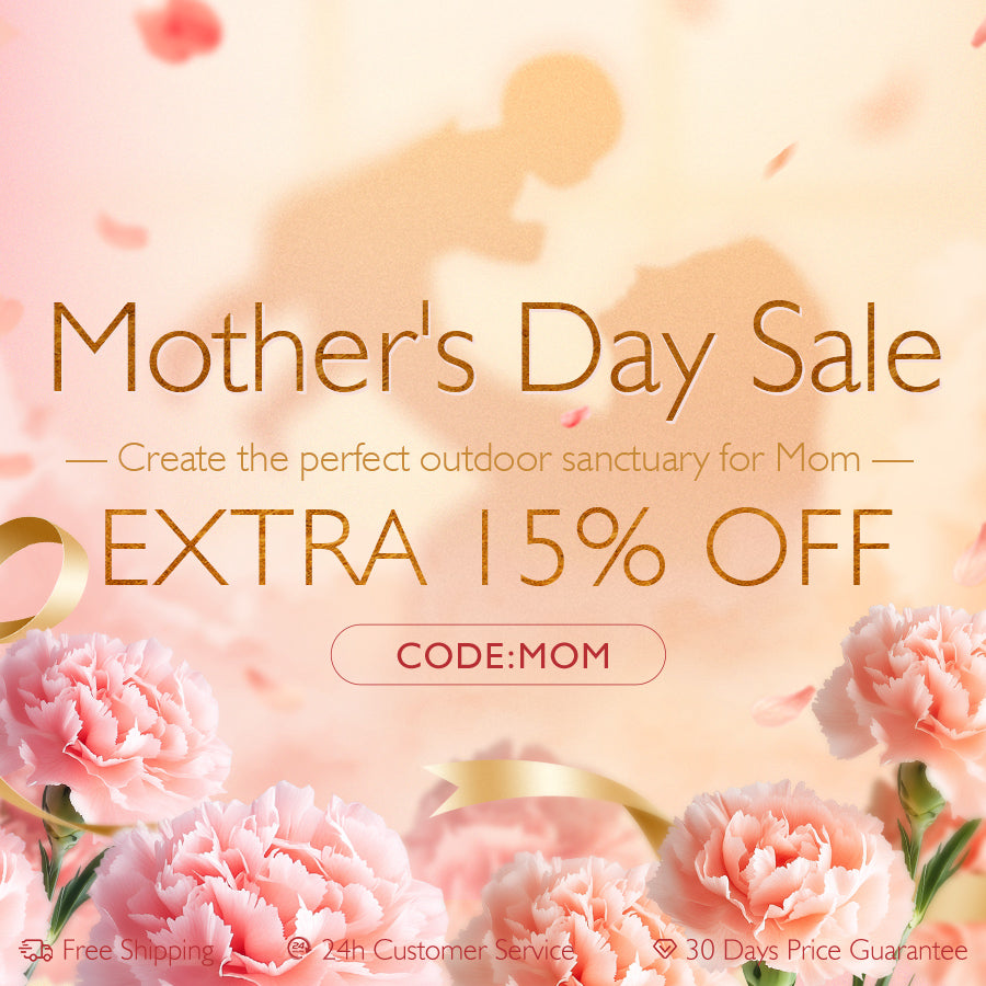 PURPLE LEAF Deluxe Aluminium Outdoor Patio Umbrella Square Cantilever Umbrellas