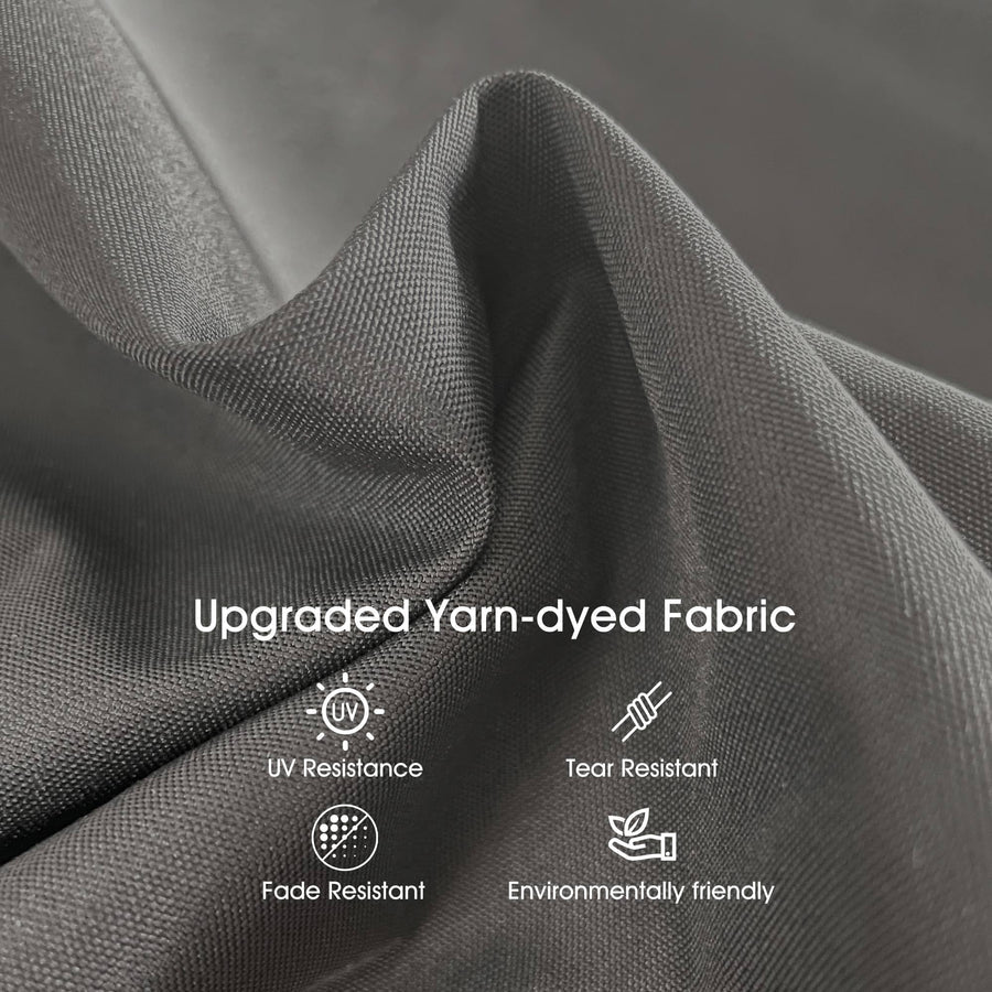 PURPLE LEAF Patio Retractable Pergola with Shade Canopy Modern Grill Gazebo Metal Shelter Pavilion for Porch Deck Garden Backyard Outdoor Pergola