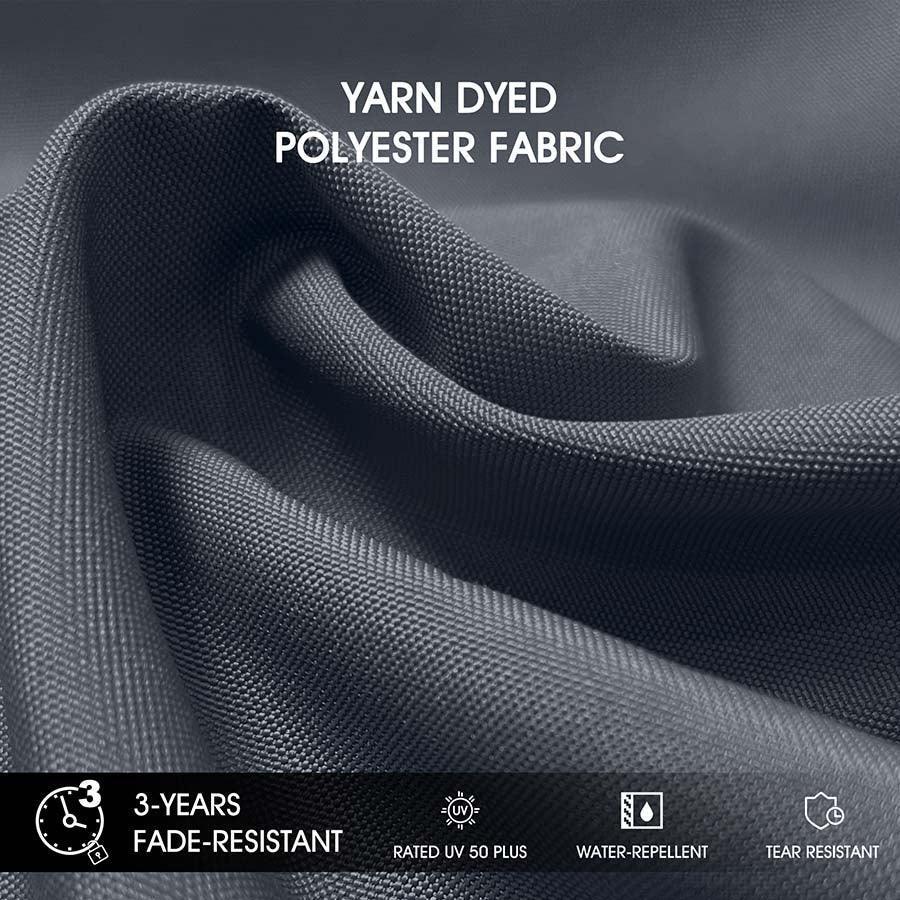 PURPLE LEAF Double Top Rectangle Outdoor LED Parasol