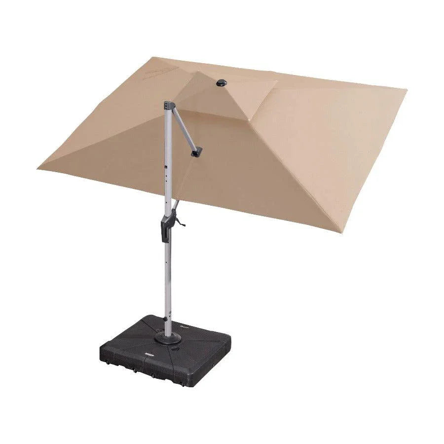 PURPLE LEAF Large Rectangular Porch Umbrella Outside Cantilever Patio Yard Umbrella