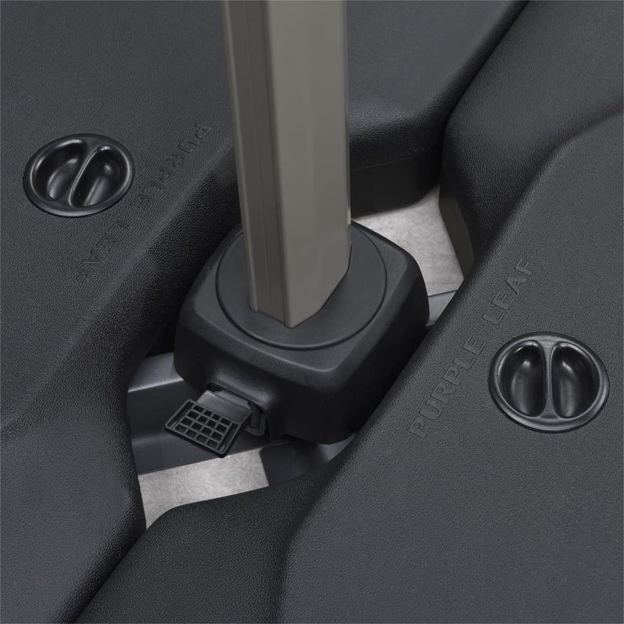 PURPLE LEAF Patio Umbrella Base, ZYAU01HLRBASE-90