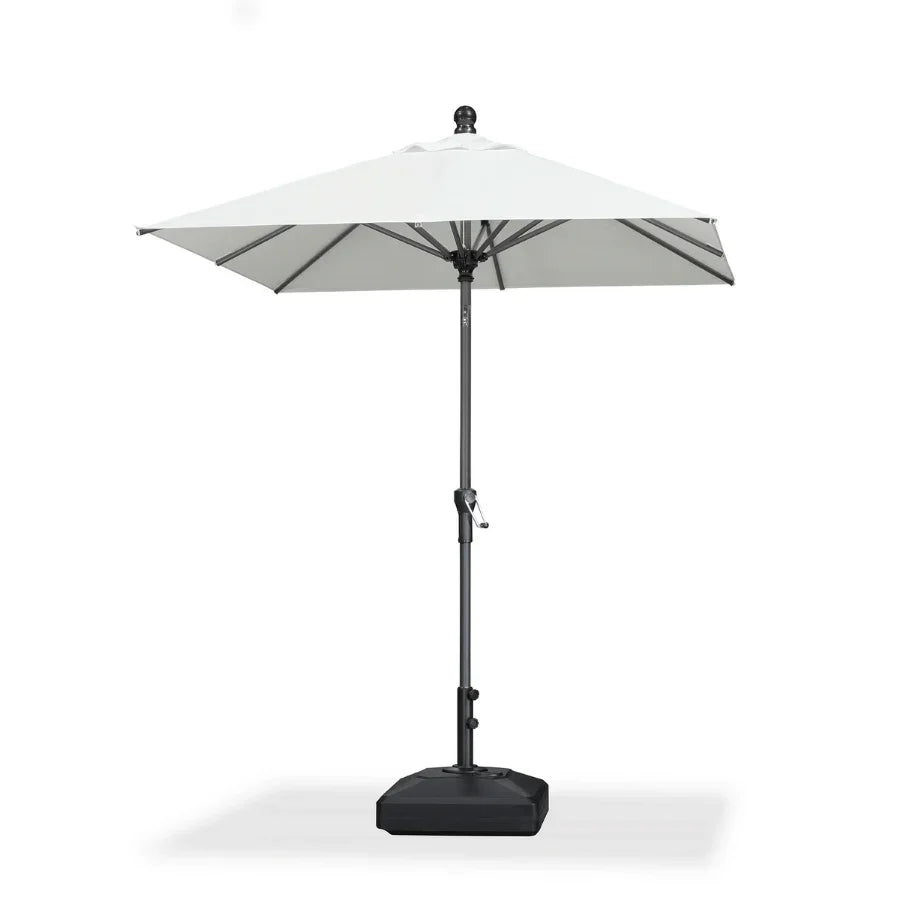 PURPLE LEAF Porch Table Umbrella with Crank and Tilt, Market Patio Umbrella