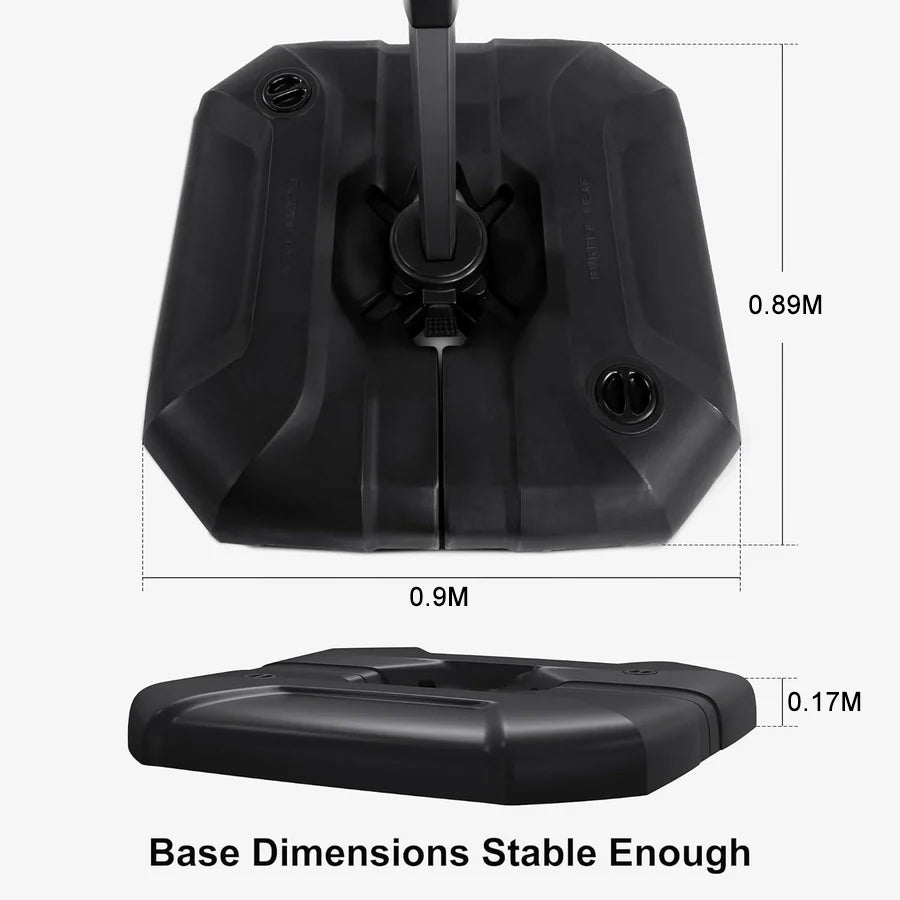 PURPLE LEAF Umbrella Base  for offset umbrella ZYAU04BSSBL-150