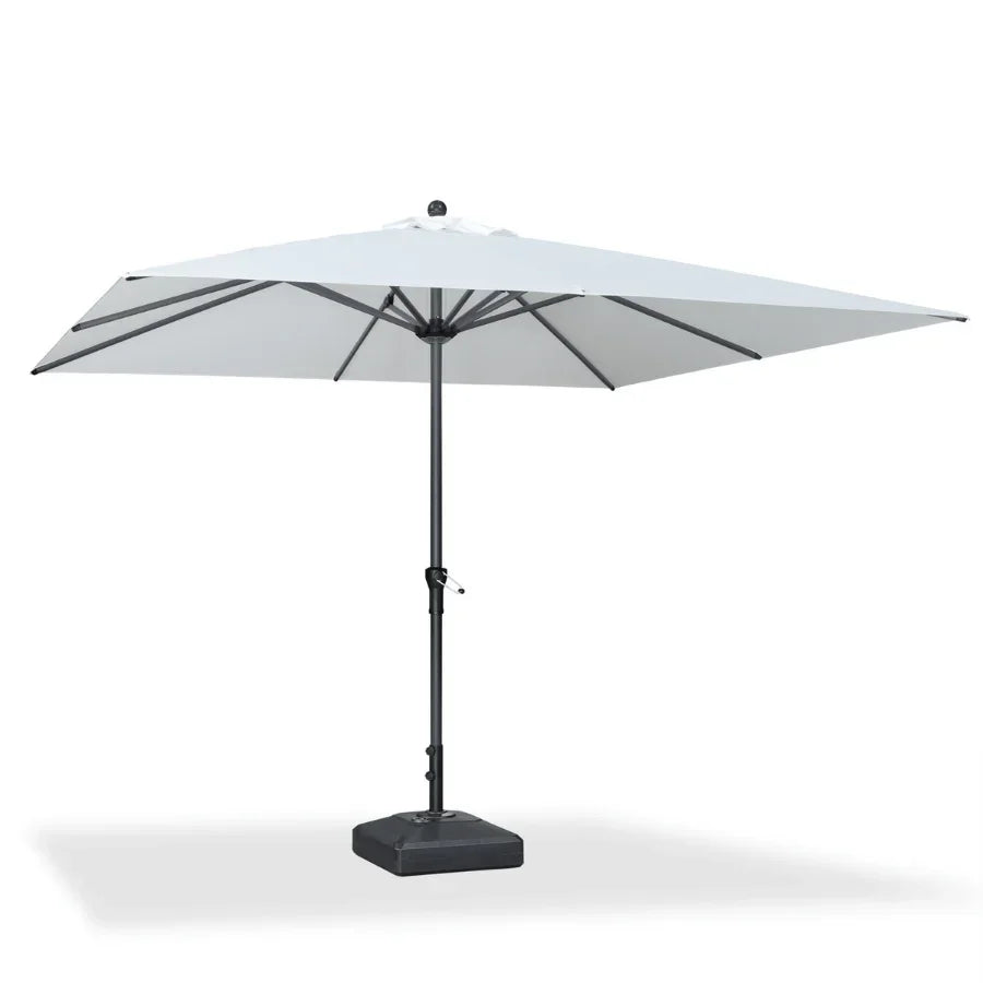 PURPLE LEAF Aluminum Market Patio Umbrella Commercial Outdoor Garden Umbrella