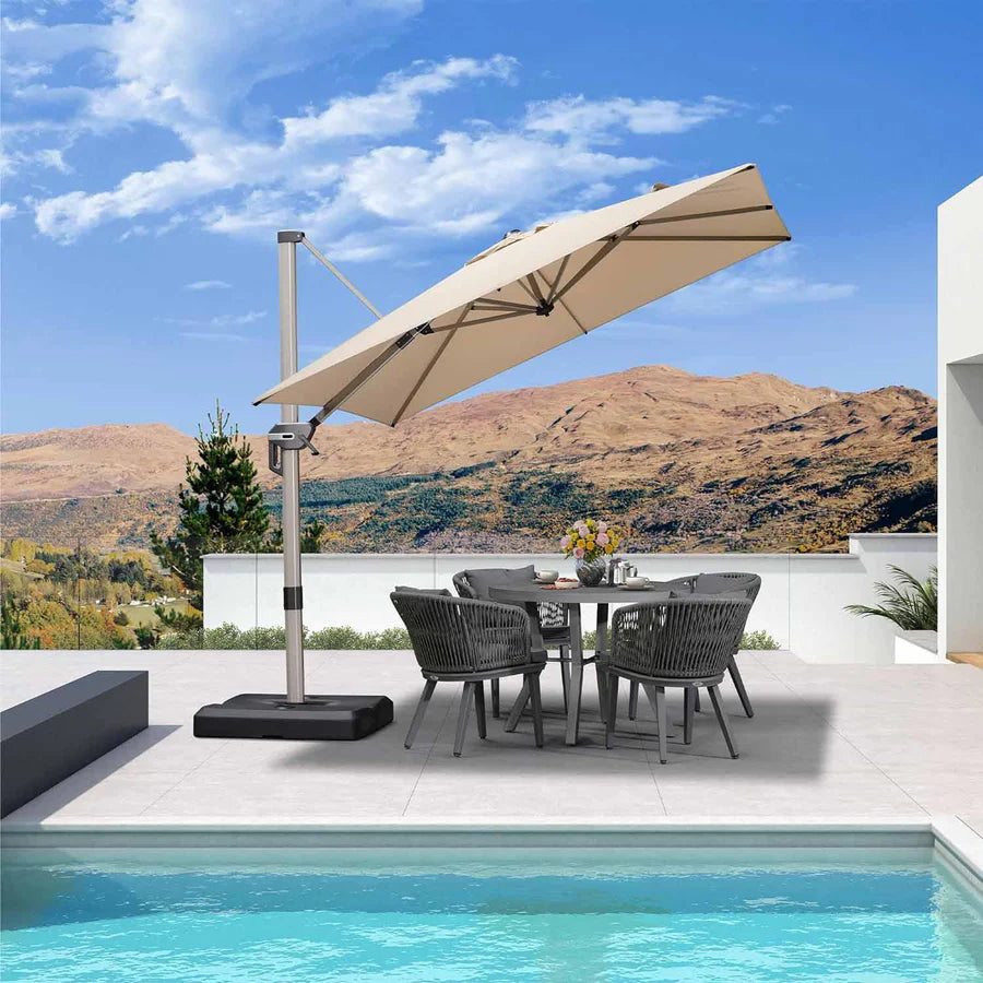 PURPLE LEAF Patio Umbrella Base, ZYAU01HLRBASE-100