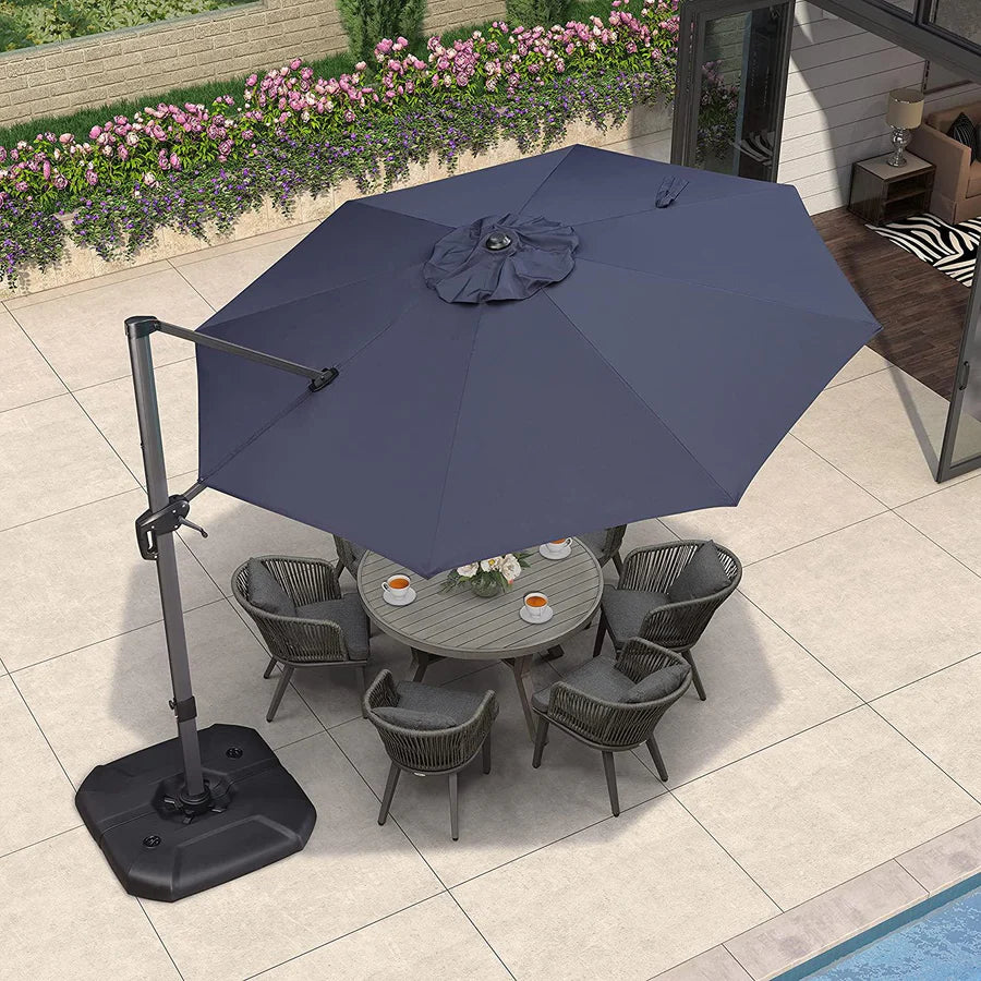 PURPLE LEAF Umbrella Base  for offset umbrella ZYAU04BSSBL-150